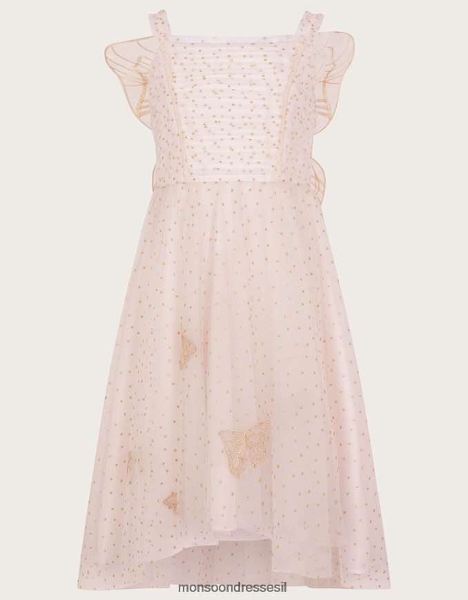 הַלבָּשָׁה Monsoon שמלת כנפי הפלא של ארץ הפלא וָרוֹד ילדה HTJ0TZ1596