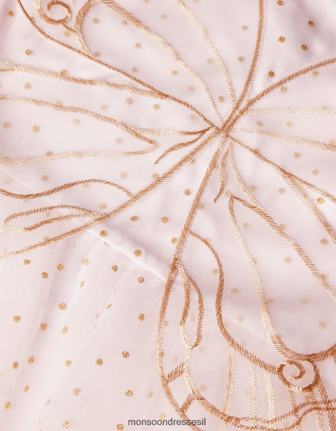 הַלבָּשָׁה Monsoon שמלת כנפי הפלא של ארץ הפלא וָרוֹד ילדה HTJ0TZ1596