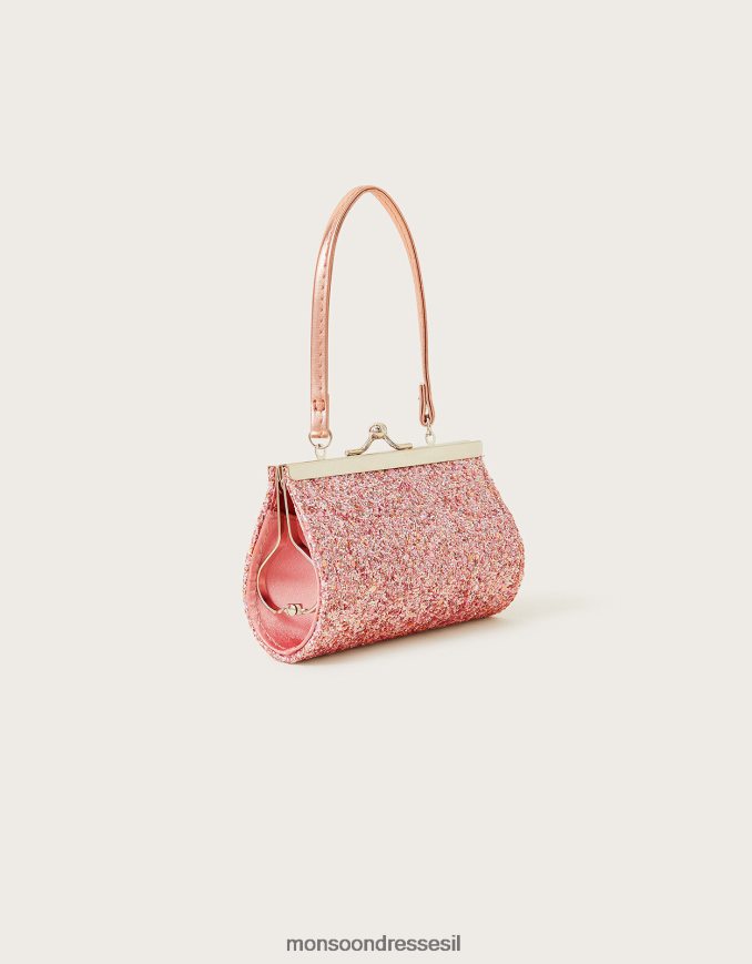 אבזר Monsoon תיק מיני נוצץ קשת חַם ילדה HTJ0TZ1602