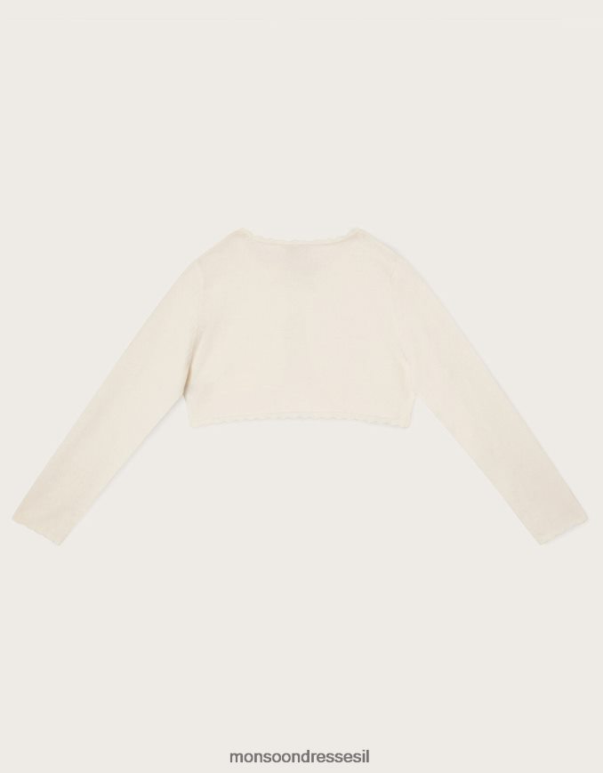 הַלבָּשָׁה Monsoon קרדיגן עלי כותרת תלת מימד שֶׁנהָב ילדה HTJ0TZ1611