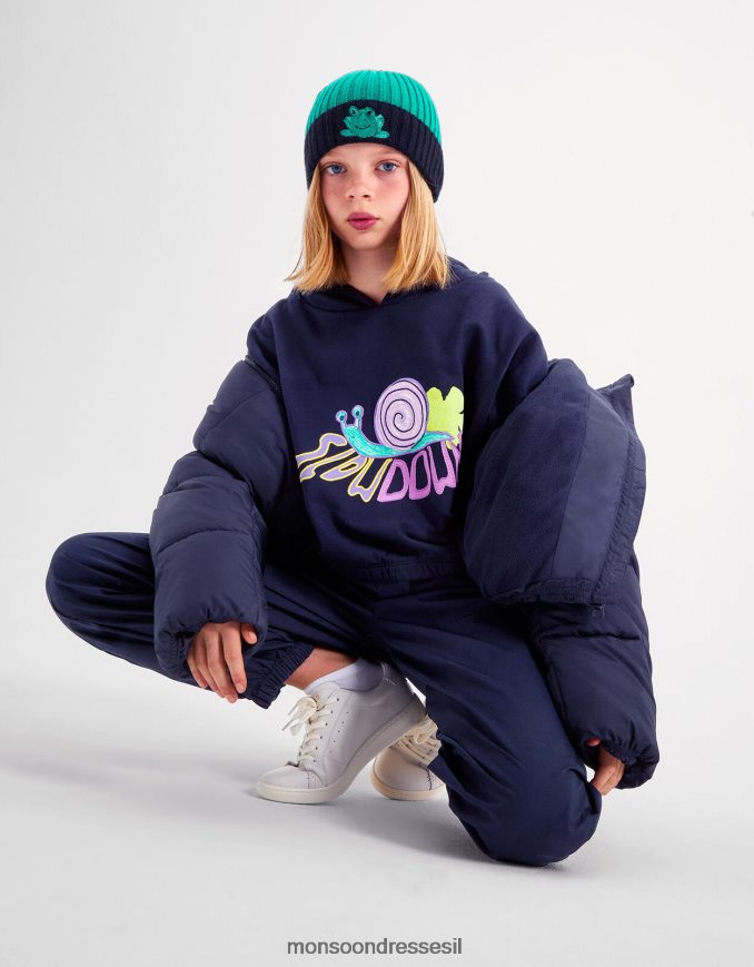 הַלבָּשָׁה Monsoon להאט את המגשר הקצוץ שָׁחוֹר יְלָדִים HTJ0TZ1631