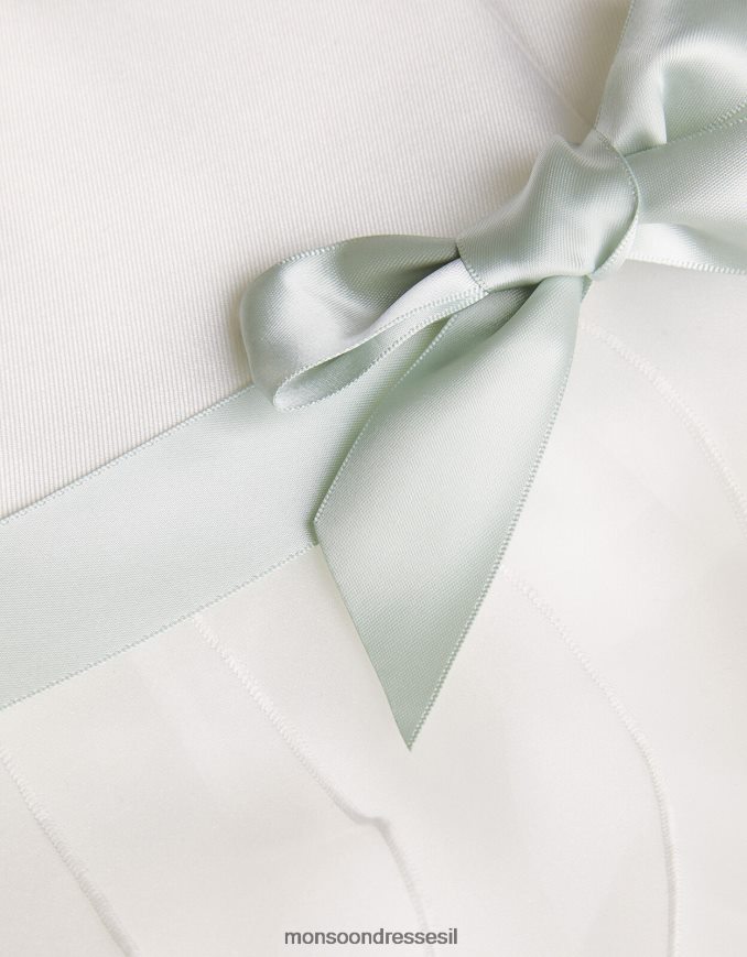 הַלבָּשָׁה Monsoon שמלת מלמלה של קאן אורגנזה שֶׁנהָב ילדה HTJ0TZ1636