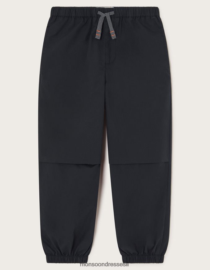 הַלבָּשָׁה Monsoon מכנסי מטען שָׁחוֹר ילדה HTJ0TZ1639