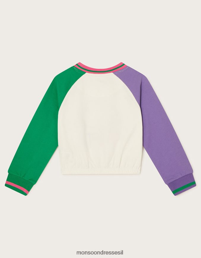 הַלבָּשָׁה Monsoon צפרדע קרופ טופ מותן אלסטי שֶׁנהָב יְלָדִים HTJ0TZ1654