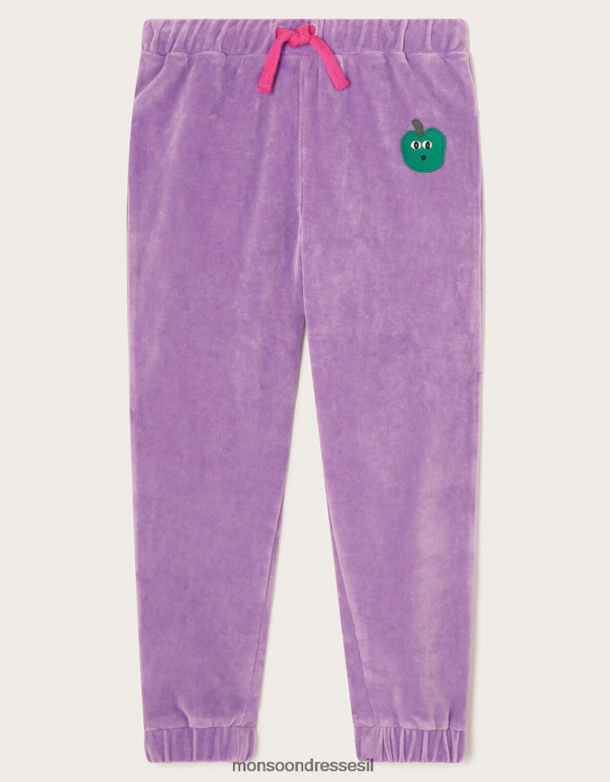 הַלבָּשָׁה Monsoon תחתונים לריצה קטיפה סגול (לילך) ילדה HTJ0TZ1658