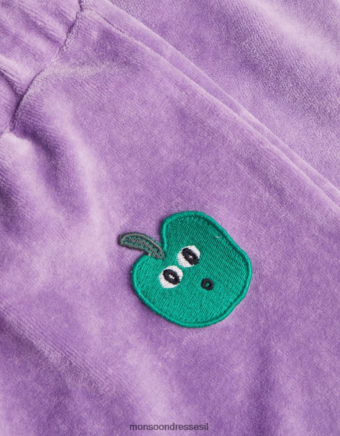 הַלבָּשָׁה Monsoon תחתונים לריצה קטיפה סגול (לילך) ילדה HTJ0TZ1658