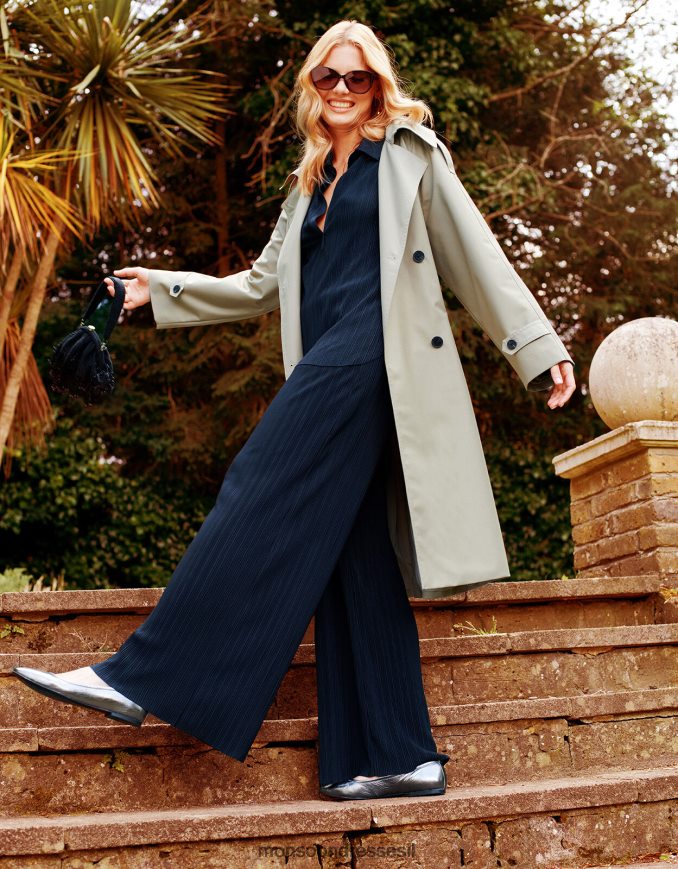 הַלבָּשָׁה Monsoon מעיל גשם מידי גָמָל נשים HTJ0TZ166