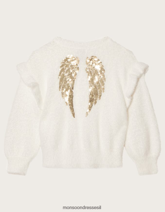 הַלבָּשָׁה Monsoon מגשר כנפי ארץ הפלא שֶׁנהָב ילדה HTJ0TZ1660