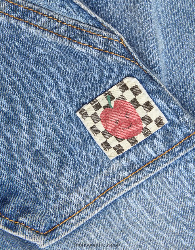 הַלבָּשָׁה Monsoon חצאית מיני ג'ינס כְּחוֹל ילדה HTJ0TZ1674