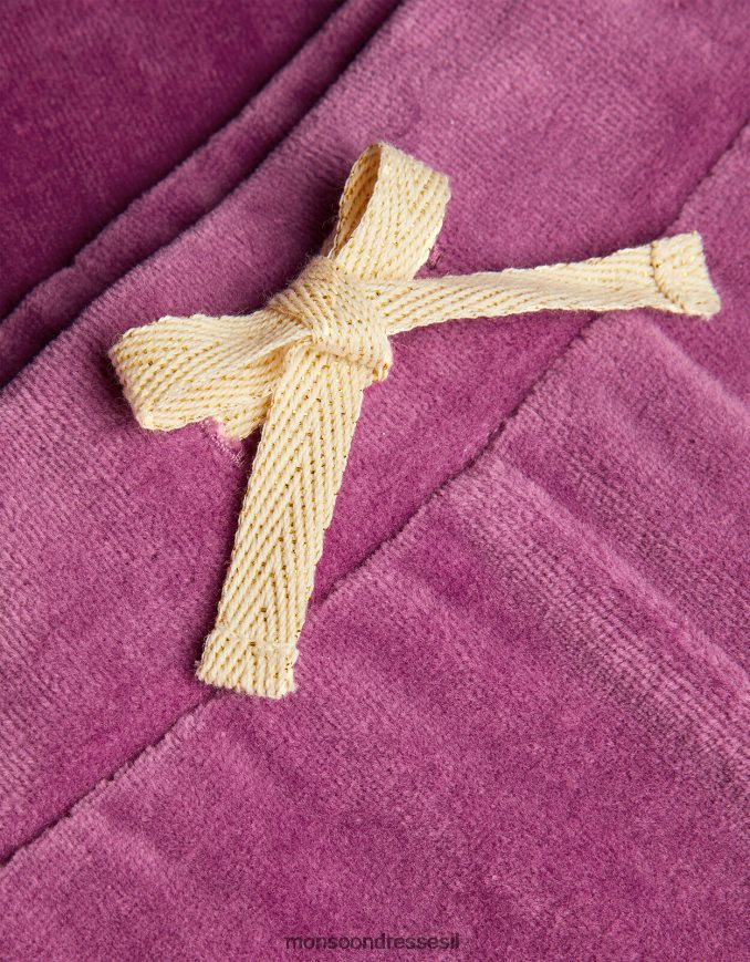 הַלבָּשָׁה Monsoon נעלי ריצה מתרחבות בקטיפה קוסמית סָגוֹל ילדה HTJ0TZ1700