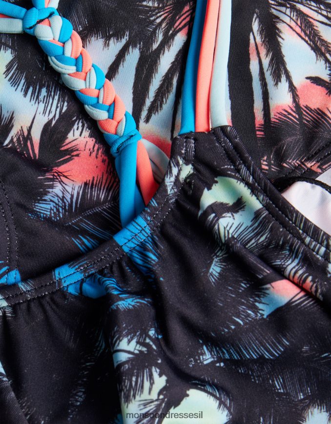 הַלבָּשָׁה Monsoon סט ביקיני עם סלסולים בכף היד רַב ילדה HTJ0TZ1705