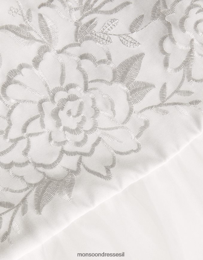 הַלבָּשָׁה Monsoon שמלת מקסי של אודט אליס טול שֶׁנהָב ילדה HTJ0TZ1723