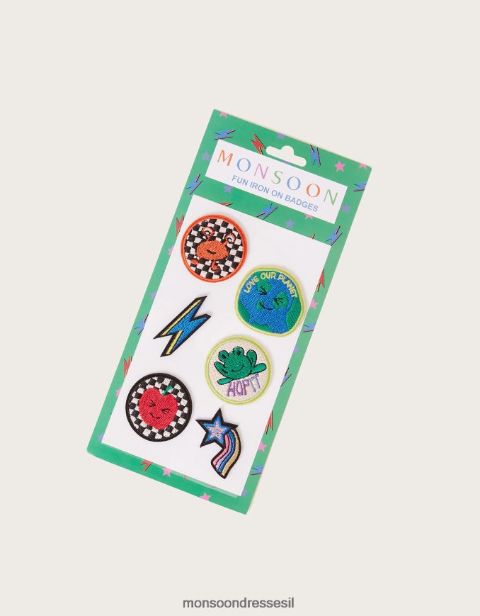 אבזר Monsoon מגהץ כיף על תגים מְעוּדָן ילדה HTJ0TZ1735