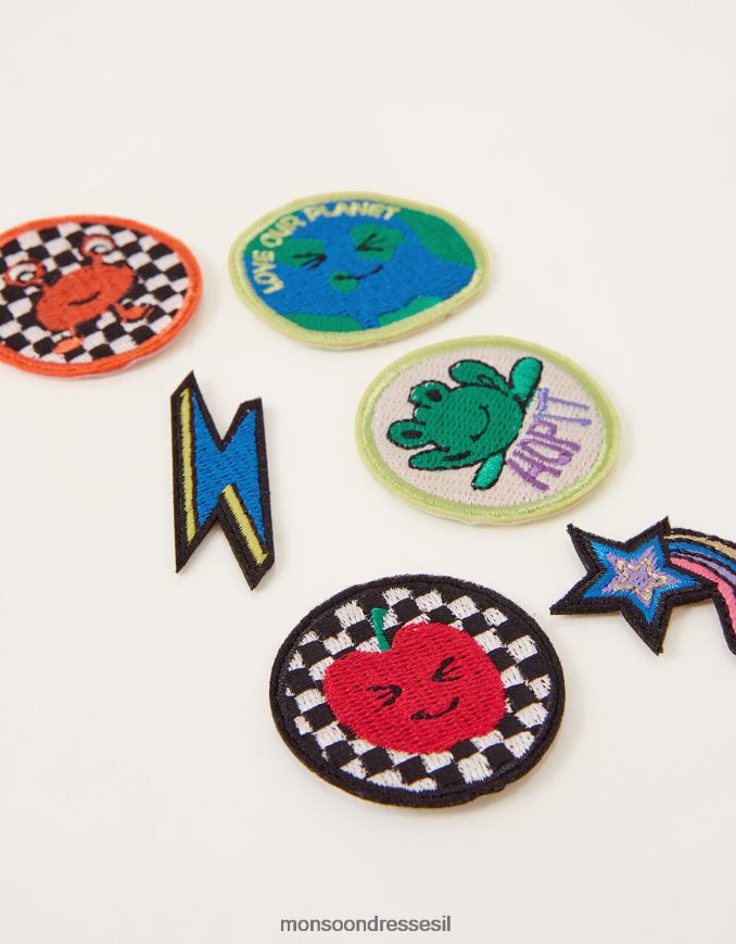 אבזר Monsoon מגהץ כיף על תגים מְעוּדָן ילדה HTJ0TZ1735