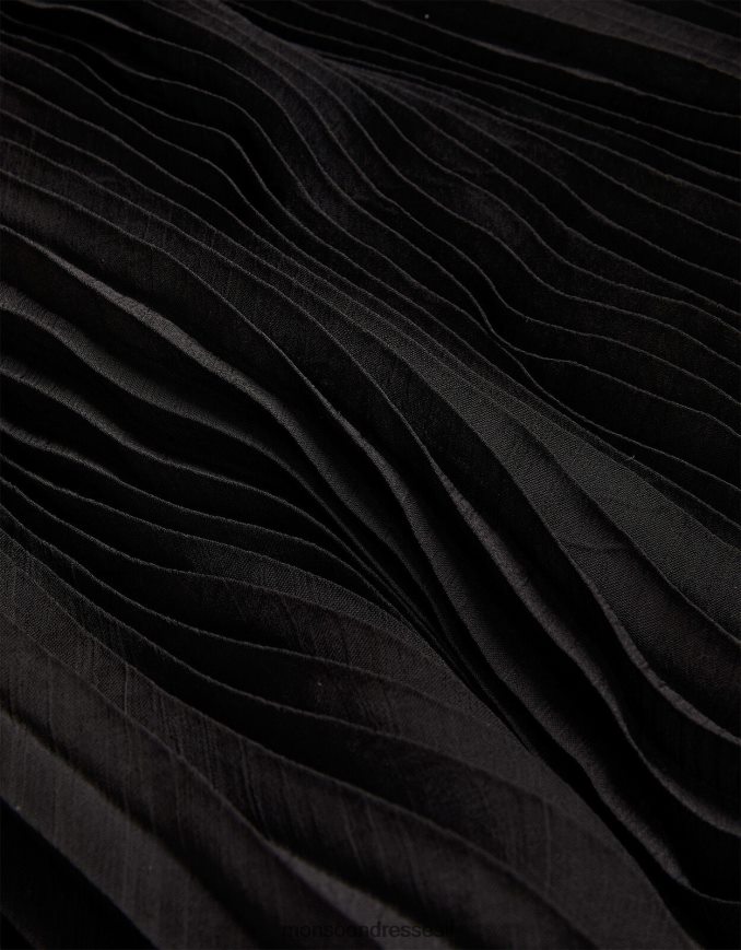 הַלבָּשָׁה Monsoon שמלת קפלים של רובינה שָׁחוֹר ילדה HTJ0TZ1751