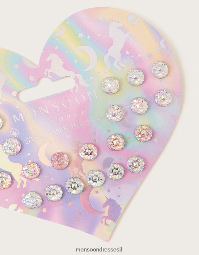 אבזר Monsoon מקל חד קרן על עגילים מְעוּדָן ילדה HTJ0TZ1765