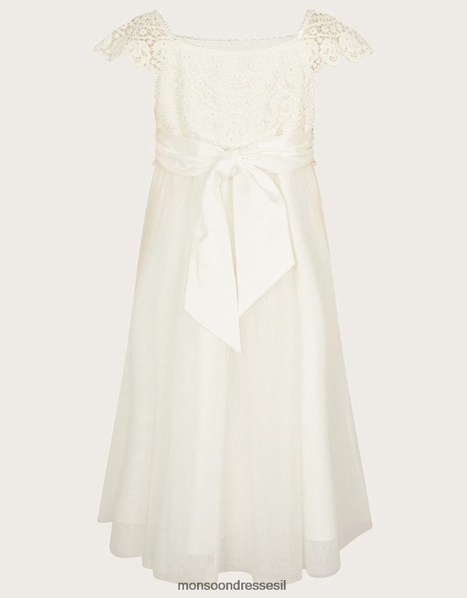 הַלבָּשָׁה Monsoon שמלת אסטלה שֶׁנהָב ילדה HTJ0TZ1772