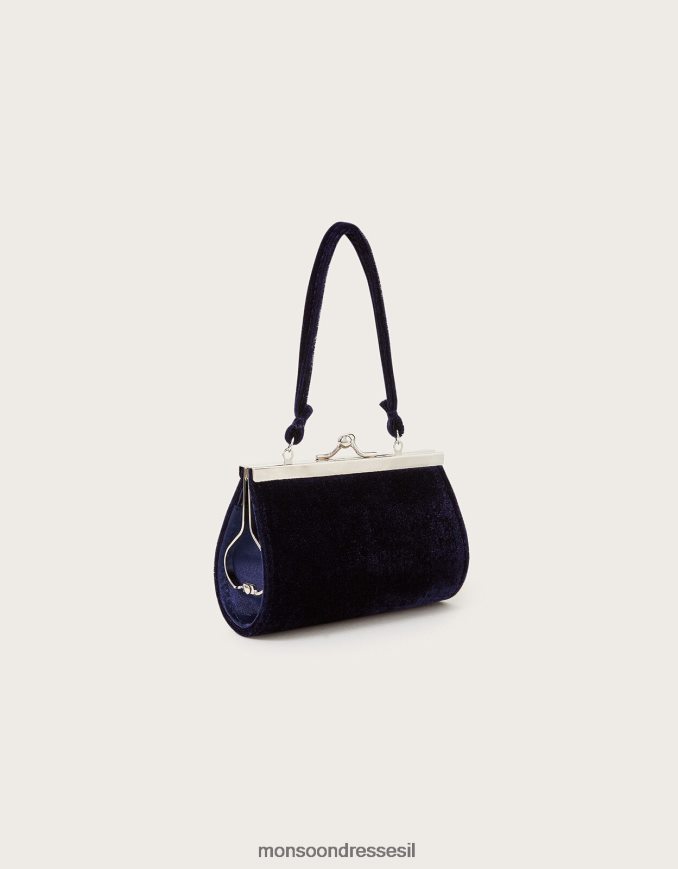 אבזר Monsoon תיק מיני קשת קטיפה מסוגנן ילדה HTJ0TZ1777