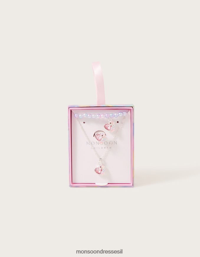 אבזר Monsoon סט תכשיטים חד קרן אופנה ילדה HTJ0TZ1778