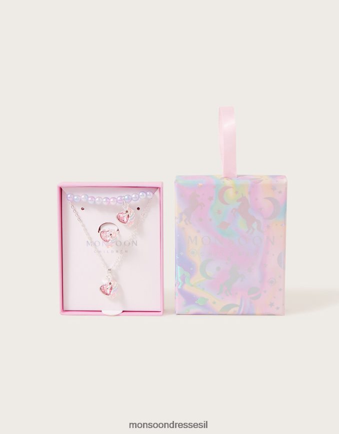 אבזר Monsoon סט תכשיטים חד קרן אופנה ילדה HTJ0TZ1778