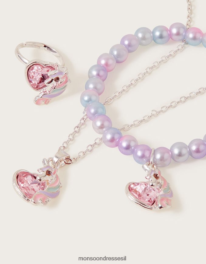 אבזר Monsoon סט תכשיטים חד קרן אופנה ילדה HTJ0TZ1778