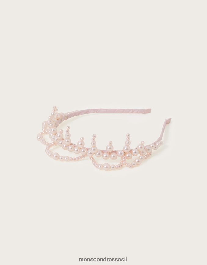 אבזר Monsoon סרט לראש של ליבי פנינה מסוגנן ילדה HTJ0TZ1789