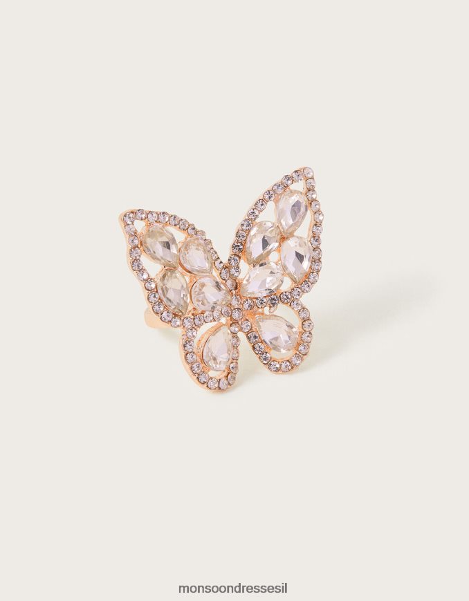 אבזר Monsoon טבעת פרפר נוצצת במיוחד חַם ילדה HTJ0TZ1796