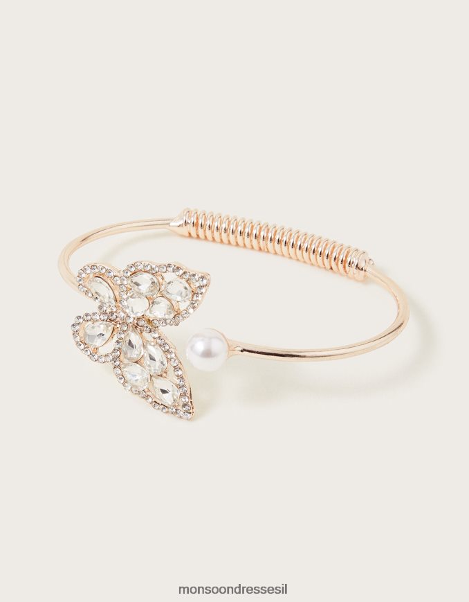 אבזר Monsoon צמיד פרפר נוצץ במיוחד מסוגנן ילדה HTJ0TZ1797