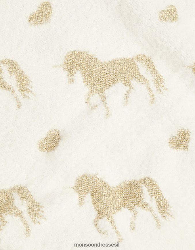 הַלבָּשָׁה Monsoon מגשר עם הדפס חד קרן פלאפי שֶׁנהָב ילדה HTJ0TZ1804