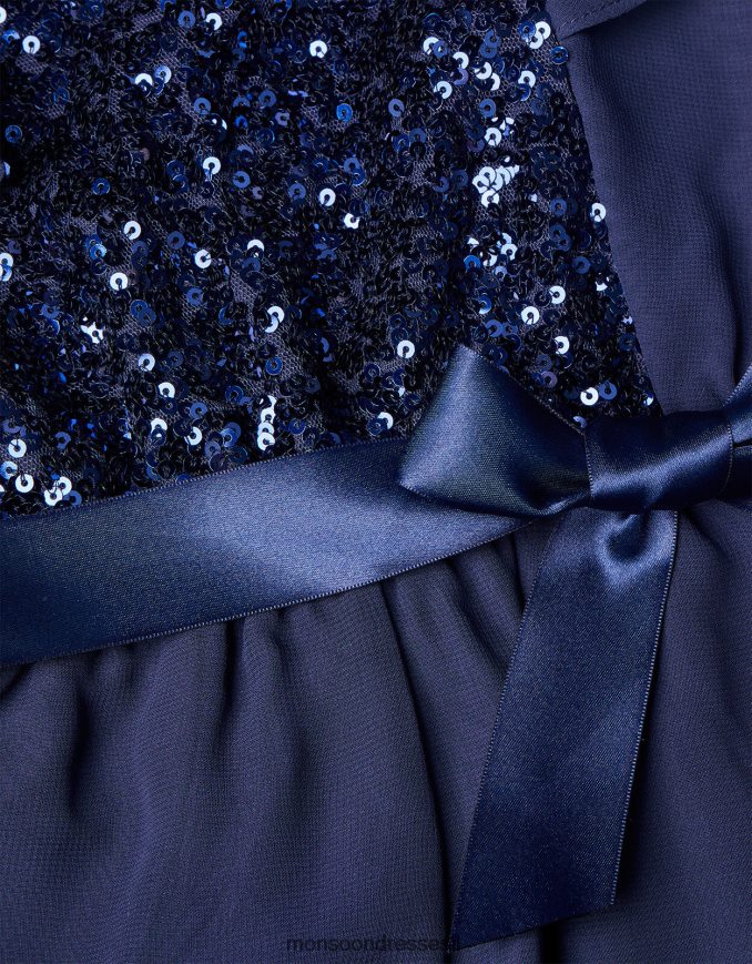 הַלבָּשָׁה Monsoon חליפת משחק נצנצים בוניטה כחול (צי) ילדה HTJ0TZ1809