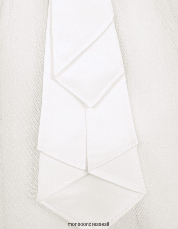 הַלבָּשָׁה Monsoon שמלת שושבינה טול שֶׁנהָב ילדה HTJ0TZ1868