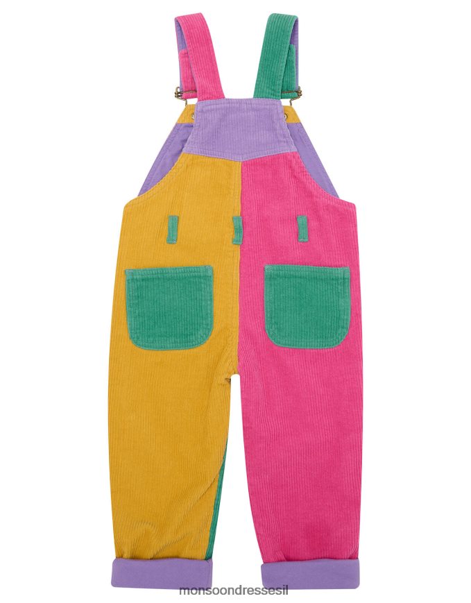 הַלבָּשָׁה Monsoon נעלי בית עם טלאים טלאים קורדרוי רַב יְלָדִים HTJ0TZ1872