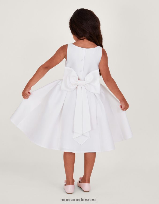 הַלבָּשָׁה Monsoon הולי דוכסית שמלת שושבינות אריג שֶׁנהָב ילדה HTJ0TZ1875