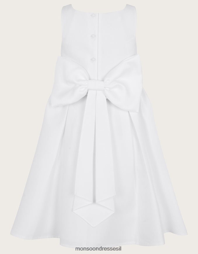 הַלבָּשָׁה Monsoon הולי דוכסית שמלת שושבינות אריג שֶׁנהָב ילדה HTJ0TZ1875