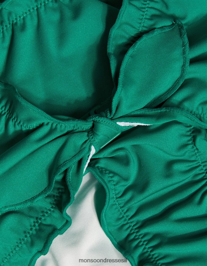 הַלבָּשָׁה Monsoon סט ביקיני משולש ירוק ילדה HTJ0TZ1893