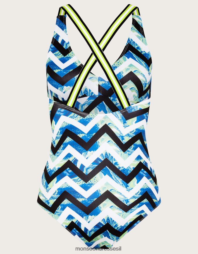 הַלבָּשָׁה Monsoon בגד ים משיש שברון רַב ילדה HTJ0TZ1894