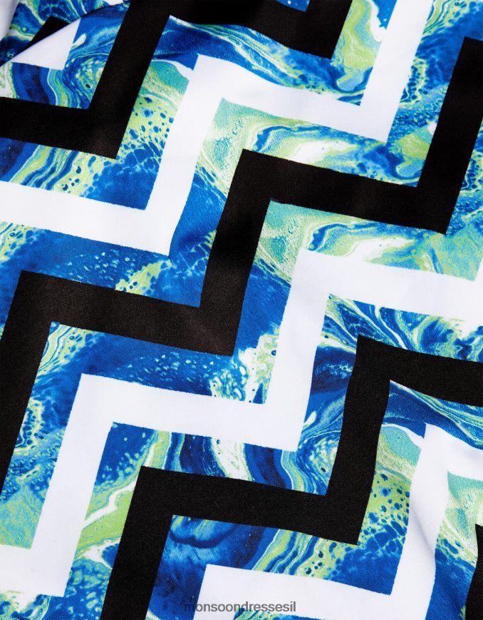 הַלבָּשָׁה Monsoon בגד ים משיש שברון רַב ילדה HTJ0TZ1894