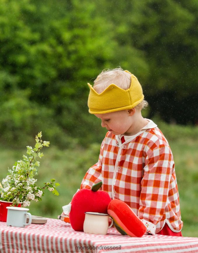 הַלבָּשָׁה Monsoon רדיקלים קטנים ירוקים פרחי אביב ז'קט הפיך אָדוֹם יְלָדִים HTJ0TZ1903