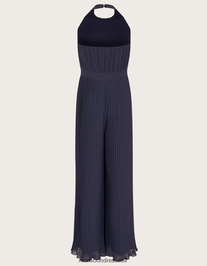 הַלבָּשָׁה Monsoon סרבל נשף עם צווארון האלי כחול (צי) ילדה HTJ0TZ1944