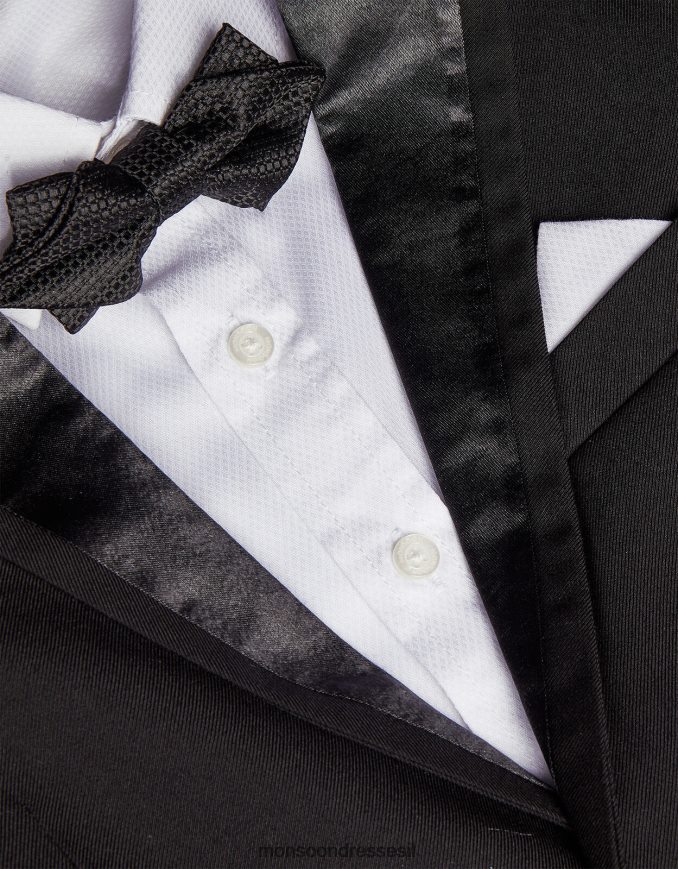 הַלבָּשָׁה Monsoon סט חליפת טוקסידו של בנימין שָׁחוֹר יֶלֶד HTJ0TZ1969