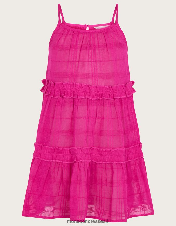 הַלבָּשָׁה Monsoon שמלת עיטור סרוגה על החוף ורוד (ורוד בהיר) ילדה HTJ0TZ1989