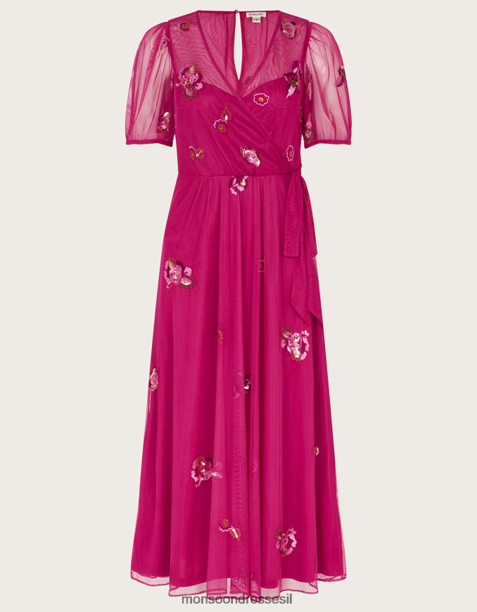 הַלבָּשָׁה Monsoon שמלת מעטפת של אלי וָרוֹד נשים HTJ0TZ199