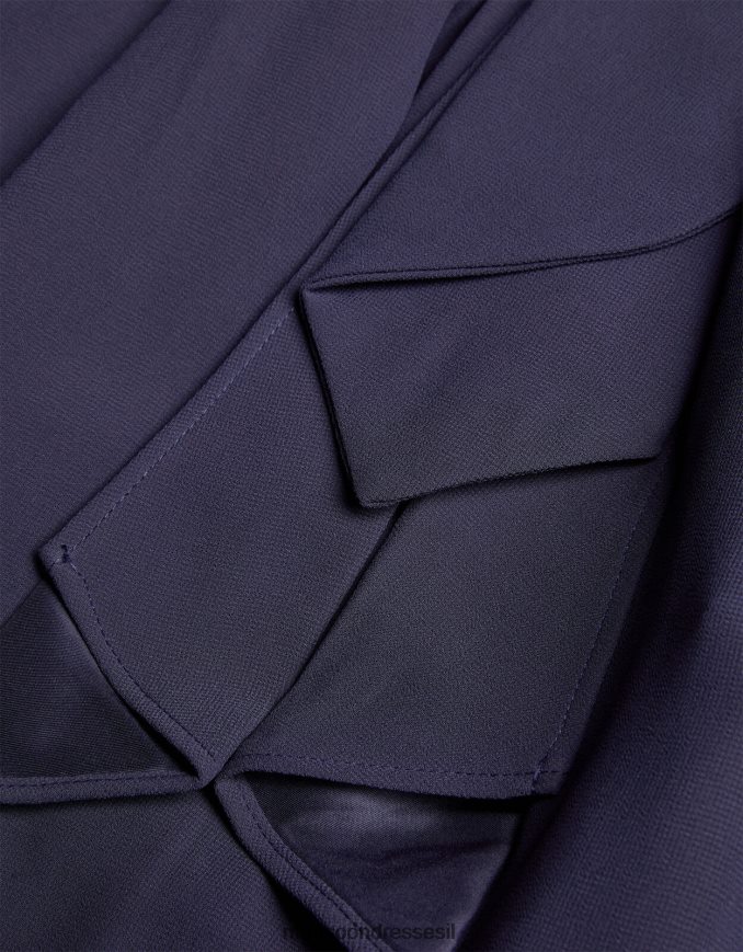 הַלבָּשָׁה Monsoon להוקיר גבוה קשת נמוכה גב שמלת שושבינות כחול (צי) ילדה HTJ0TZ2011