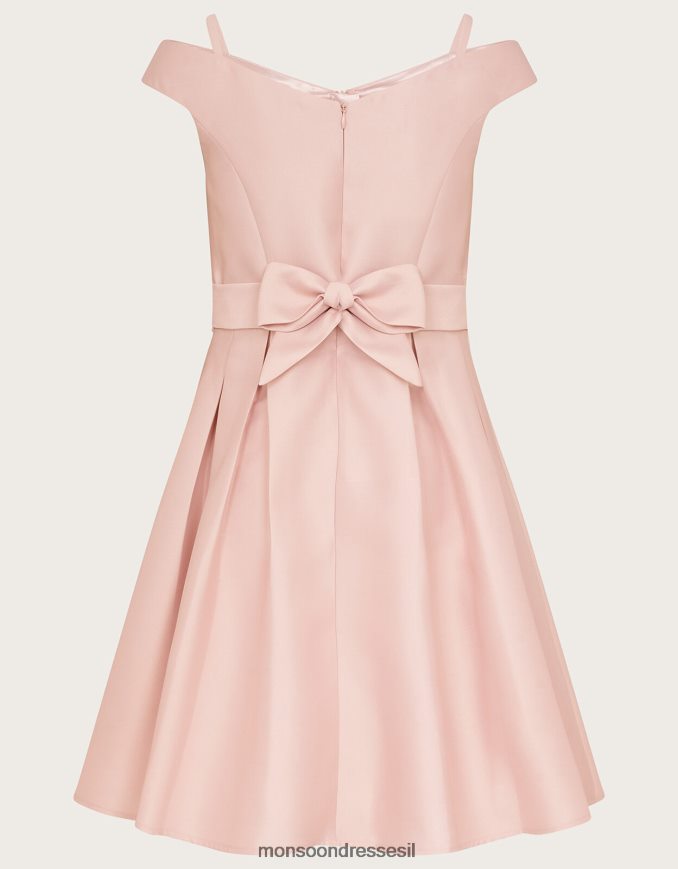 הַלבָּשָׁה Monsoon שמלת נשף בארדו דוכסית אריג וָרוֹד ילדה HTJ0TZ2037