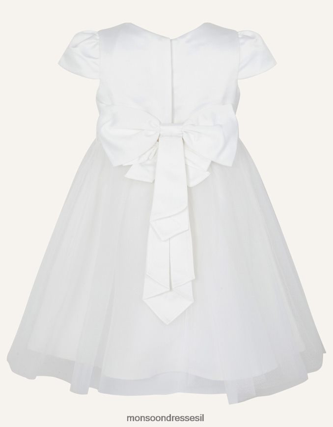 הַלבָּשָׁה Monsoon שמלת שושבינה של בייבי טול שֶׁנהָב ילדה HTJ0TZ2057