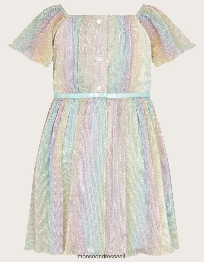 הַלבָּשָׁה Monsoon שמלת תינוק פליס רַב ילדה HTJ0TZ2068