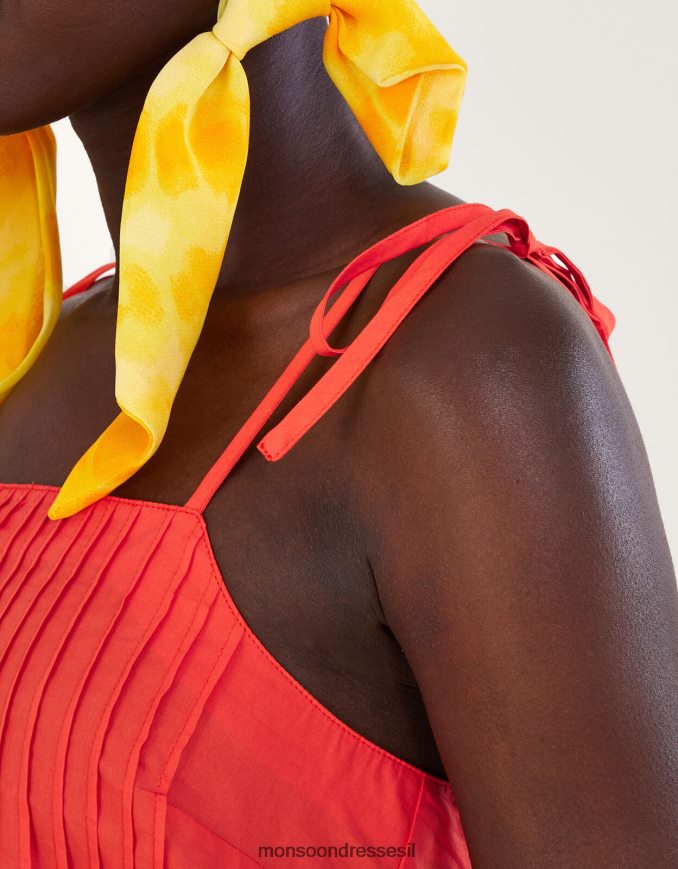 הַלבָּשָׁה Monsoon טופ קמי קפלים של פניקס תפוז נשים HTJ0TZ206