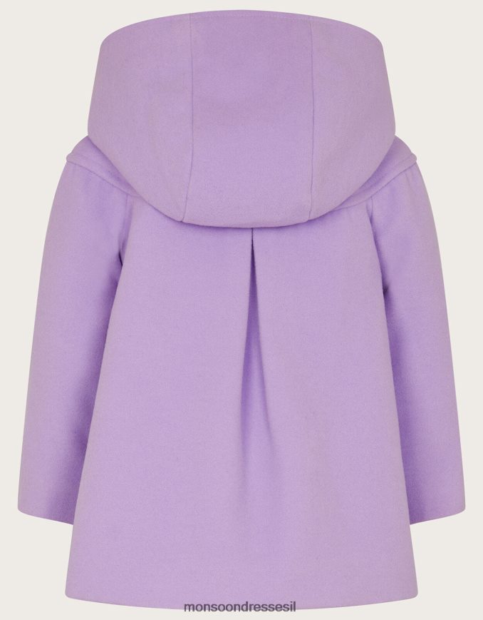 הַלבָּשָׁה Monsoon מעיל כיס לתינוק סגול (לילך) ילדה HTJ0TZ2082