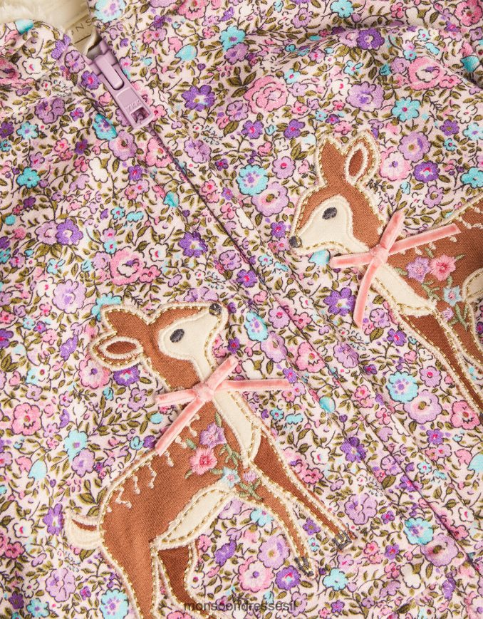 הַלבָּשָׁה Monsoon סט קפוצ'ון וצבי לתינוק דיטסי סגול (לילך) ילדה HTJ0TZ2092