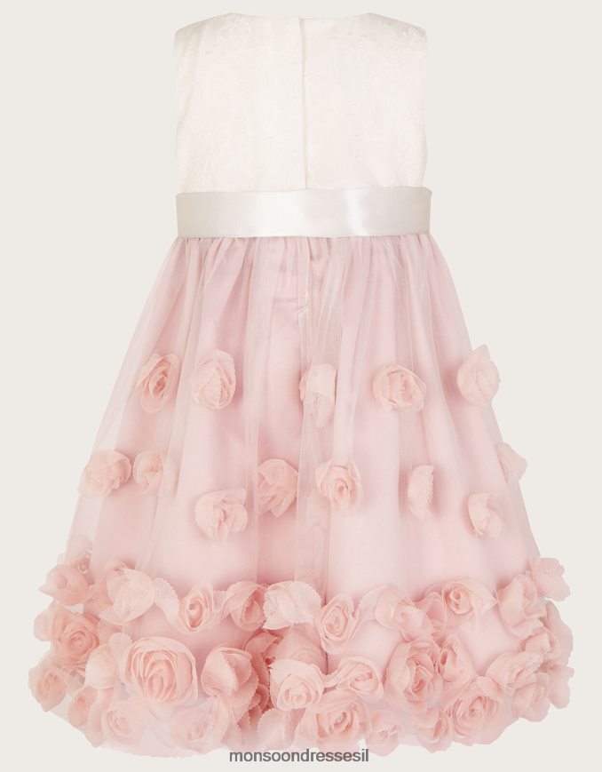 הַלבָּשָׁה Monsoon שמלת אינת התינוק ורוד (ורוד כהה) ילדה HTJ0TZ2094